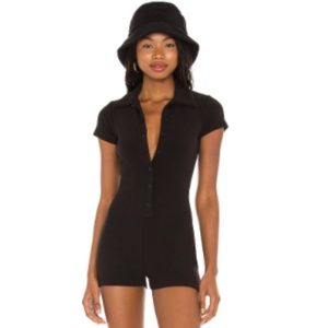 Frankie's Bikinis Rose Terry Romper